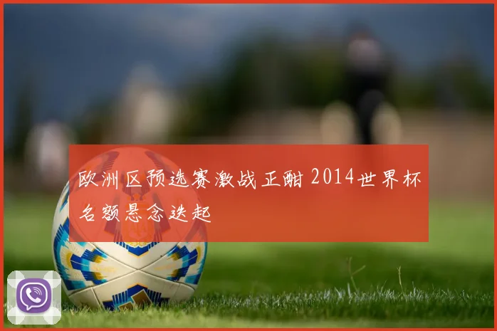 欧洲区预选赛激战正酣 2014世界杯名额悬念迭起