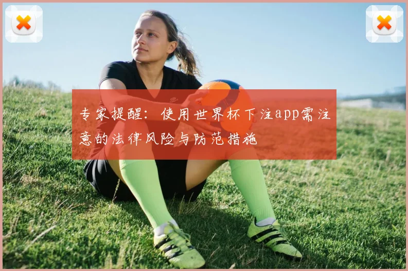 专家提醒：使用世界杯下注app需注意的法律风险与防范措施